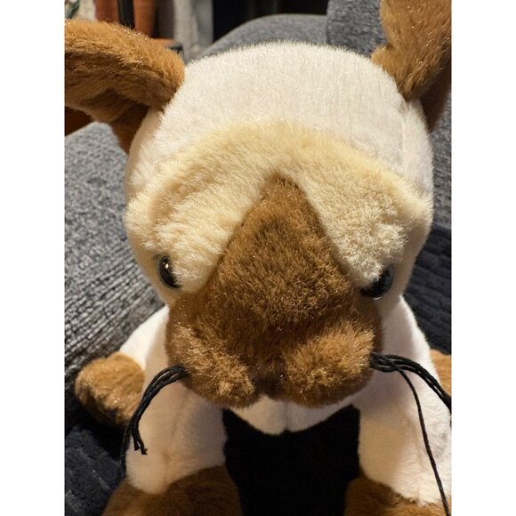 Ganz Siamese & Gray Cat Plush Set - Soft Stuffed Animals - Picture 5 of 11